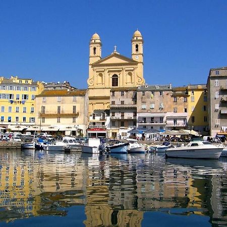 Appartement Vue Mer Avec Parking Gratuit Sur Place Bastia  Exteriér fotografie