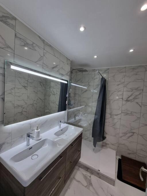 Appartement Vue Mer Avec Parking Gratuit Sur Place Bastia  Exteriér fotografie